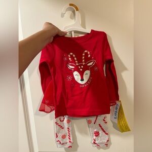 Carters Baby Girl Christmas Set